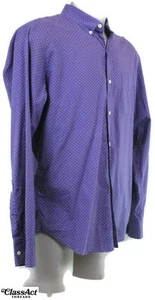 Bonobos Slim Fit Shirt Men's Long Blue Polka Dot Button Up Preppy Sz XL - Picture 1 of 5