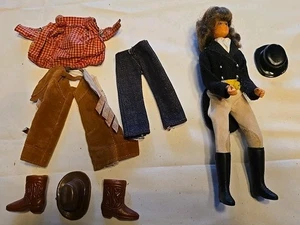 Muñeca de equitación de doma Brenda Breyer 8" y accesorios occidentales - Imagen 1 de 6