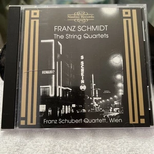 FRANZ SCHMIDT The String Quartets CD 1996 Nimbus promo - Imagen 1 de 5