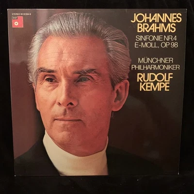 BRAHMS Symphony #4 - RUDOLF KEMPE, Munich - BASF ST LP 1975 Germany - Image 1 of 4