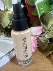 Smashbox Studio Skin 24 Hours HYDRA FOUNDATION 1oz 1.15 FAIR LIGHT WARM PEACH - Picture 1 of 3
