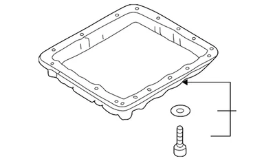 Original Nissan Trans Pan 31390-41X07 Foto 1 de 2