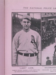 May 22, 1915 POLICE GAZETTE w/ Baseball's Larry Lajoie - Picture 1 of 8