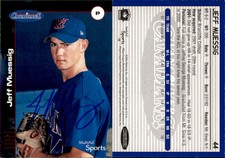 Jeff Muessig Signed 2002 MultiAd Vancouver Canadians #19 Card Auto