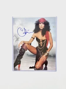 Cher signed Autogramm 8x10 Foto NO COA Pin-Up Hochglanz Bild Vintage - Bild 1 von 5