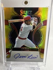 ⚾️💥2023 SELECT AUTOGRAPH GOLD PRIZM RED SOX LEGEND HOF JIM RICE AUTO /10 💥⚾️