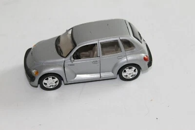 PT Cruiser Die Cast Model Car Silver 1/34 Scale by Saico DP5019 Pull Back - Image 1 of 4