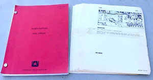 Alien Nation: Dark Horizon Script & Greg Jein Miniature Storyboard Drawing Art - Picture 1 of 17