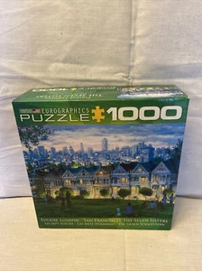 EuroGraphics San Francisco,The Seven Sisters Eugene Lushpin 1000 Pieces Open Box - Picture 1 of 4