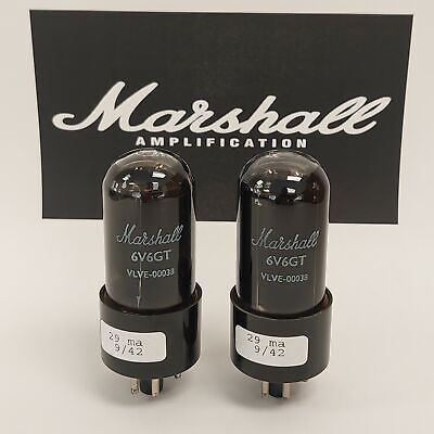 6v6gt Original Marshall Spares Valve Tube Matched Pair (2pcs) • 35.78€