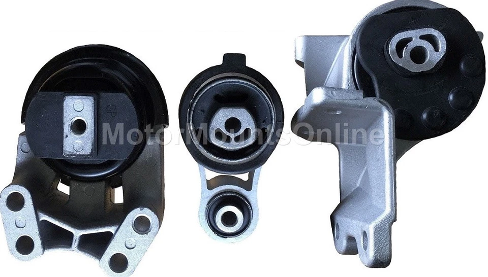 9MB151 3pc Motor Mounts fit NON-Turbo Engine 2010 - 2012 Ford Taurus Lincoln MKS - Image 1 of 1