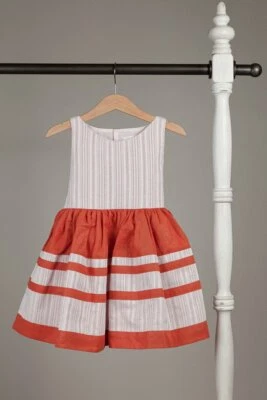 NUEVO Vestido Niñas WDW Bien Vestido Lobo Calabaza Especias Lino Talla 5 años Foto 1 de 4