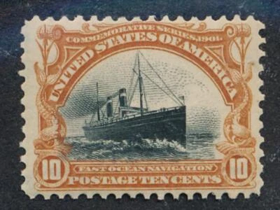 UNITED STATES (US) 299 UNUSED F-VF REGUM 10 PAN AMERICAN SHIP - Image 1 of 2