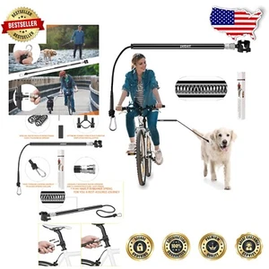 Lightweight Dog Bike Leash: Easy Installation & Versatile Mounting Options - Picture 1 of 8