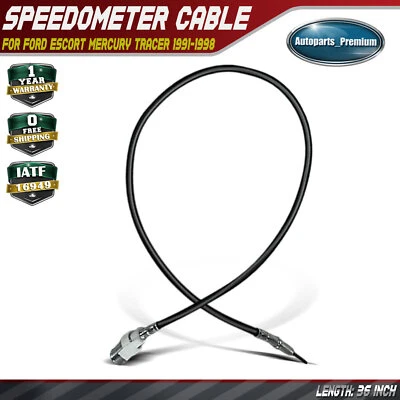 Cable de velocímetro de 36 pulgadas para Ford Escort Mercury Tracer 1991-1998 1,8 L 1,9 L 2,0 L Foto 1 de 4