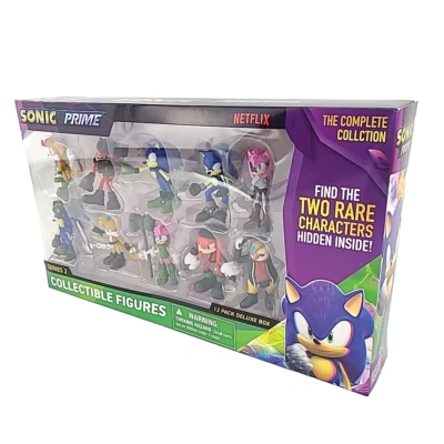 Sonic Prime серии 2 полная коллекция 12 фигурок Deluxe коллекционный новый запечатанный - Изображение 1 из 4