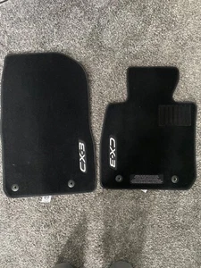 mazda cx3 oem front carpet mats - Picture 1 of 3