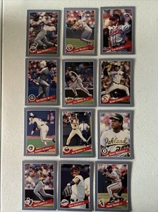 1993 Hostess Baseball Card Set Series 1 & 2, 12-Hall Of Famers Out Of 32 Cards!!