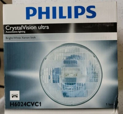 PHILLIPS H6024CVC1 - ACTUALIZACIÓN DE HAZ SELLADO HALÓGENO CrystalVision Ultra Foto 1 de 2