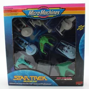 Galoob Micro Machines - Star Trek Collectors Set Starships #65827 Limited - 1993 - Picture 1 of 4