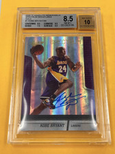 2009-10 Panini Absolute Memorabilia Kobe Bryant Spectrum Gold Auto /99 BGS 8.5