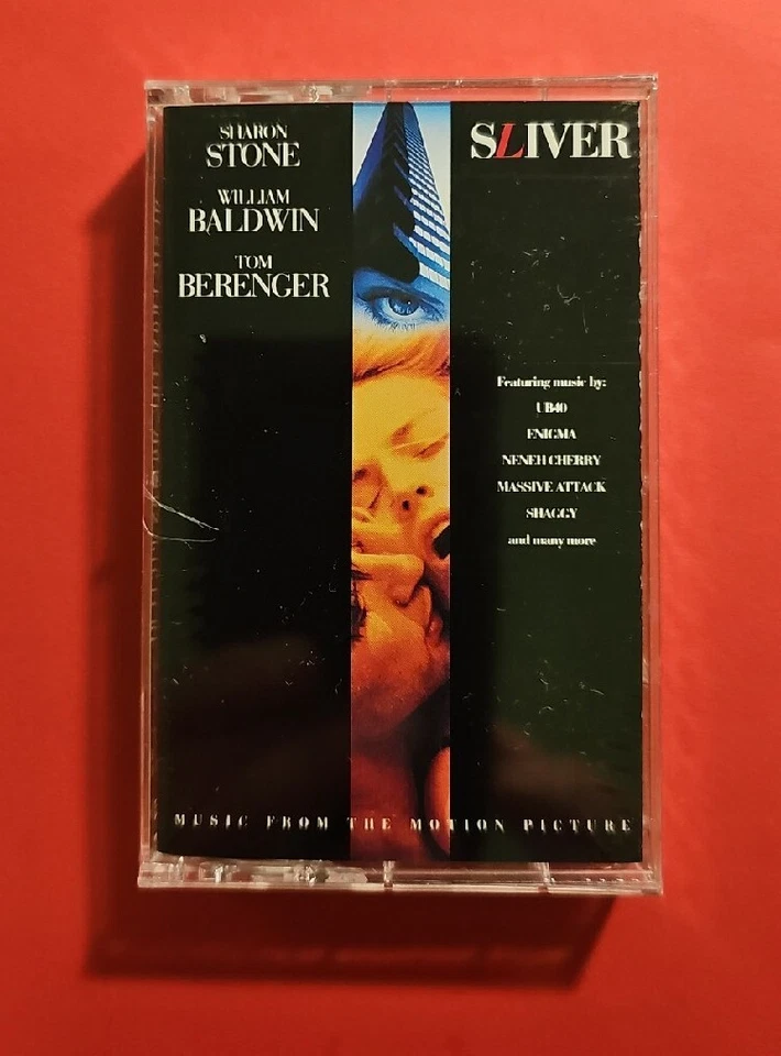 Sliver Soundtrack Cassette SEALED Enigma Shaggy UB40 - Image 1 of 4