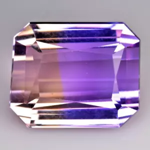 11.02CT (13.70x11.0) Amazing 100% Natural Ametrine Loose Gemstone. Earth Mined - Picture 1 of 3