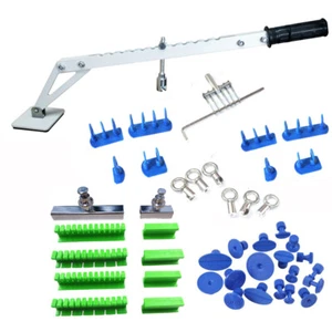 Big Portable Multi-Hook Pull Up Bar Single Leg Leveling Bar Car Repair 6 Finger - Picture 1 of 16