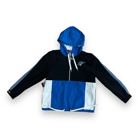 Mitchell & Ness Washington Wizards NBA 1/2 Zip Windbreaker Jacket Women's Medium Cover