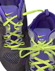 Nike Women 8.5 Free TR Running Shoe Gray Neon Yellow Purple #629496-501