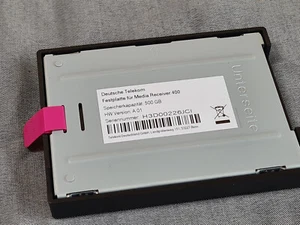 500GB Festplatte für Deutsche Telekom Media Receiver 400 - Bild 1 von 7