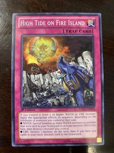 High Tide On Fire Island LTGY-EN078 YuGiOh! TRAP Card 1st Edition Near Mint x1 - Picture 1 of 2