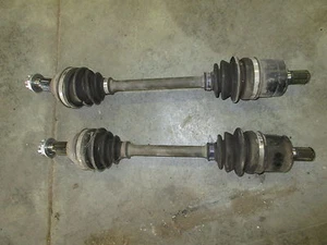 2011 11 Honda TRX420FPA 420 FPA Rancher ATV Rear Axles Half Shafts SW82 - Picture 1 of 1
