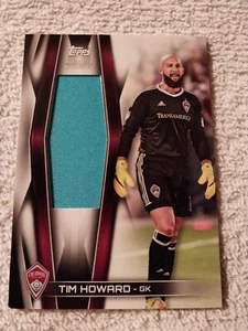 2018 TIM HOWARD TOPPS JUMBO RELIKT MLS FUSSBALLKARTE/95 TEAM USA #JR-TH COLORADO  - Bild 1 von 2