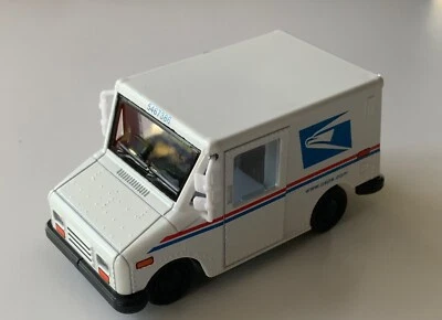 Kinsfun Miniature United States Postal Servive Delivery Truck SCALE 1/27 Diecast - Image 1 of 4