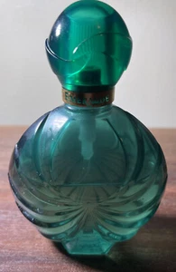Vtg Coty EMERAUDE Perfume Cologne Spray 1.5oz  Green Glass- Rare 1/2 - Picture 1 of 4
