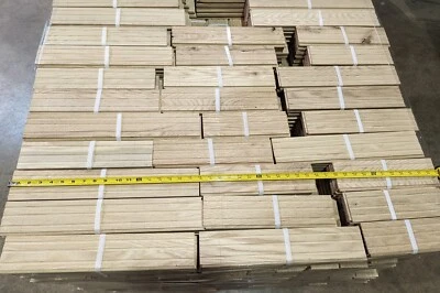 Shorts de piso de carvalho vermelho grau misto inacabado sólido 3/4" x 3" $0.60/SF (550 SF) - Imagem 1 de 3