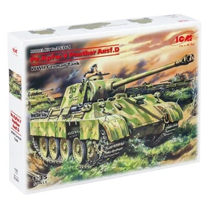 ICM 35361 Plastic model kit Tank Scale 1:35 Pz.Kpfw V Panther Ausf.D kit models - Picture 1 of 24