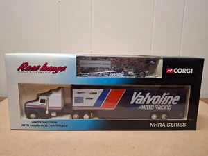 CORGI RACE IMAGE NHRA SERIES VALVOLINE TRANSPORTER & DRAGSTER JOE AMATO⚡️ - Picture 1 of 5