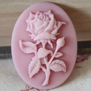 Rose Flower Resin Casting Silicone Mould Chocolate Cake Decor DIY Tool Supplies - Picture 1 of 3