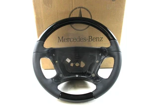 Original NEU Mercedes W219 W230 W220 W463 W209 Leder Lenkrad Schwarz A2094602403 - Bild 1 von 7