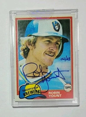 2004 Topps Original Signature Edition Robin Yount Auto 2/23 #515 - Image 1 of 2