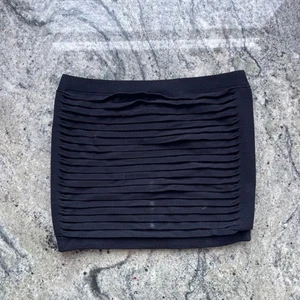 Trägerloses Röhrentop Damen Zara Schwarz Akkordeon XS - Bild 1 von 4