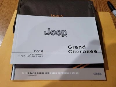 Jeep Grand Cherokee Essential 2018 manual del propietario y estuche (ref. rápida) Foto 1 de 4