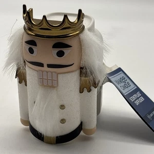 Yankee Candle Nutcracker King ScentPlug Wall Diffuser White Gold Holiday - Picture 1 of 8