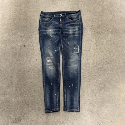 Vaqueros ajustados Dsquared2 desgastados talla real 32 Foto 1 de 4