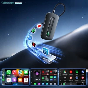Ottocast Express Play2video Multimedia Aibox Adattatore Carplay Wireless con Netflix - Foto 1 di 11