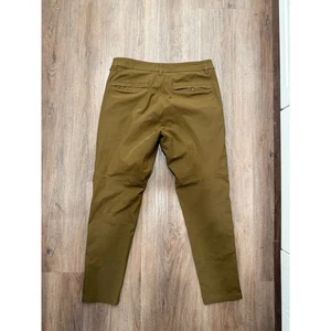 Pantalones ajustados Lululemon Commission para hombre talla 33 marrón informales defectos deportivos - Imagen 1 de 10