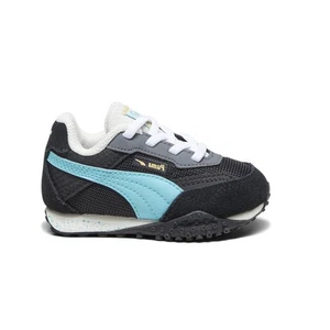 PUMA Blktop Rider Lithium Lace Up  Toddler Boys Black, Blue Sneakers Casual Shoe - Picture 1 of 6