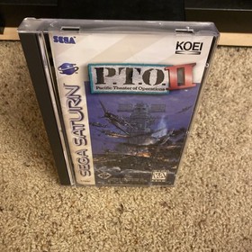PTO II: Pacific Theater of Operations Sega Saturn CIB Complete w/ Manual Tested